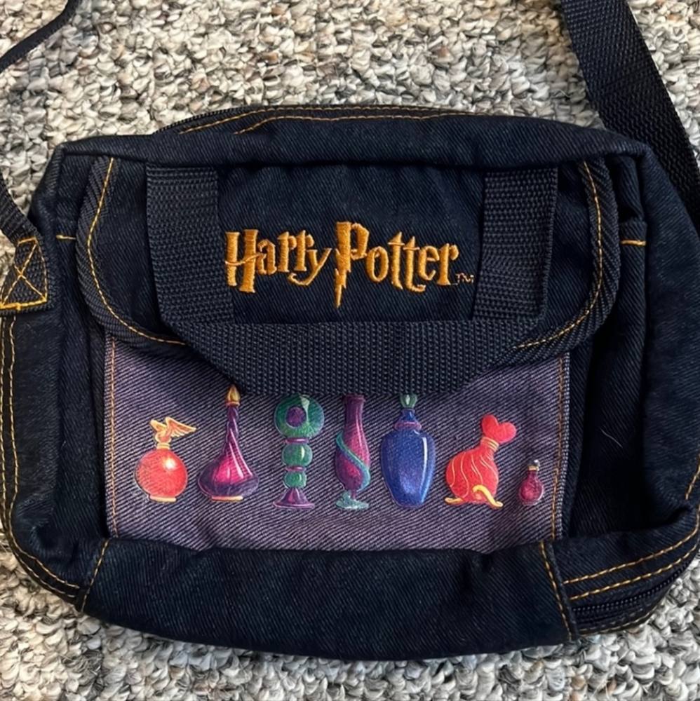 VINTAGE Harry Potter Vintage 2001 Potions Crossbody Purse RARE